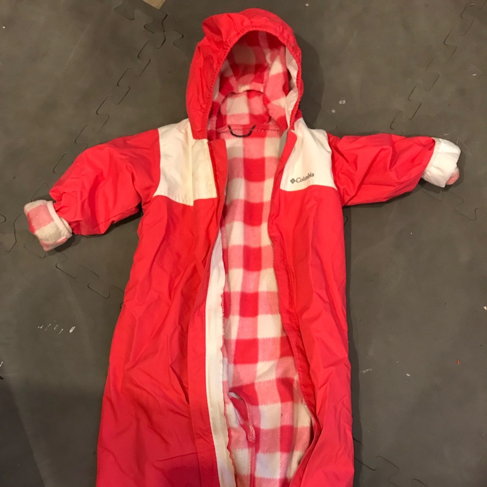 Little girls snow suit